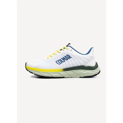 Colmar Multicolor Polyester Athletic Sneakers In White