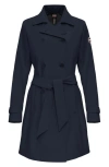 Colmar New Futurity Double Breasted Trench Coat In Blu Blu E Verdi