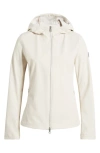 Colmar New Futurity Water Repellent Hooded Rain Jacket In Beige