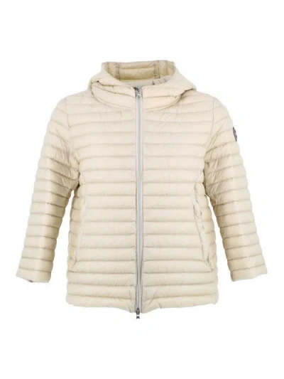 Colmar Originals Beige Lightweight Quilted Jacket With A-line Silhouette In Neutral