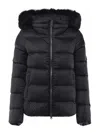 Colmar Originals Long-sleeved Down Jacket In Black