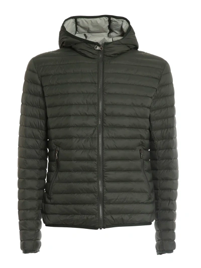 Colmar Originals Quilted Hooded Puffer Jacket In Green