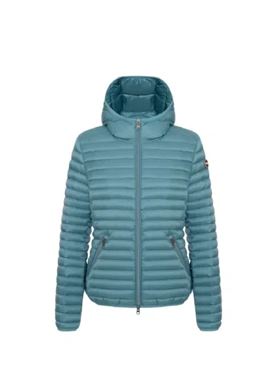 Colmar Originals Clear Blue Quilted Hooded Jacket