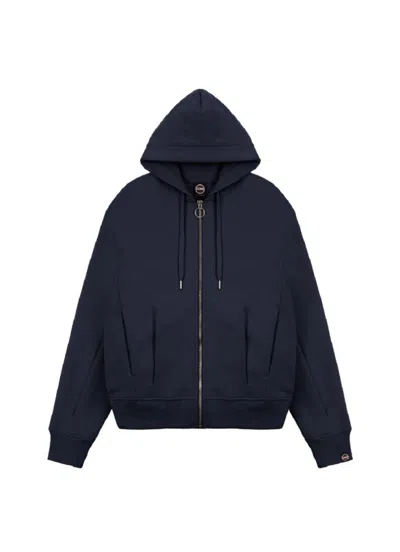 Colmar Originals Comfortable Blue Hoodie With Adjustable Drawstring