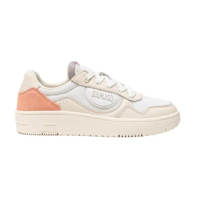 Colmar Originals Cream Sneakers With Ergonomic Insole In Multi
