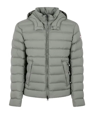 Colmar Originals Detachable Hood Down Jacket In Gray