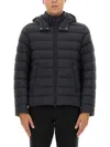 Colmar Originals Down Jacket With Detachable Hood In Black