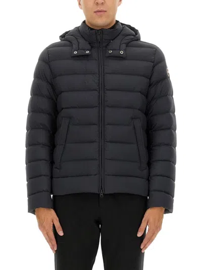 Colmar Originals Down Jacket With Detachable Hood In Black