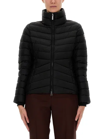 Colmar Originals Colmar Down Jacket With Knitted Cuffs In Black