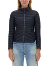 Colmar Originals Down Jacket With Logo In Blue
