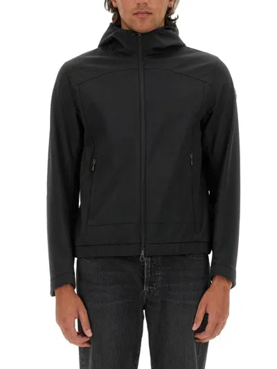 Colmar Originals Fitted Hooded Jacket In Black