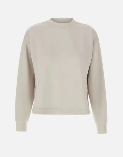 Colmar Originals Girly Cotton Modal Sweatshirt In Sand