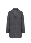 Colmar Originals Gray Melange Wool Blend Coat In Gray