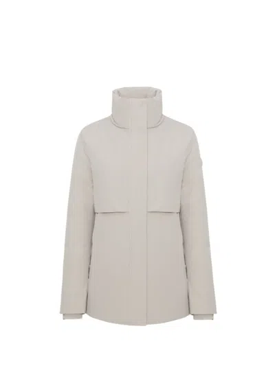 Colmar Originals High Collar Down Jacket In Gray
