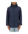 Colmar Originals Hooded Jacket With Zip Closure In Black