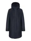 Colmar Originals Hooded Coat In Blue
