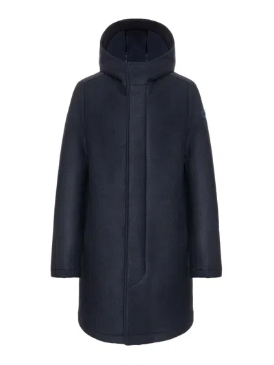 Colmar Originals Hooded Coat In Blue