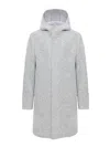 Colmar Originals Hooded Coat In Gray