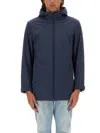 Colmar Originals Hooded Jacket With Zip Closure In Blue