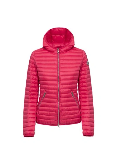 Colmar Originals Jacket With Fixed Hood In Pink