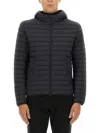 Colmar Originals Lightweight Down Jacket With Hood In Black
