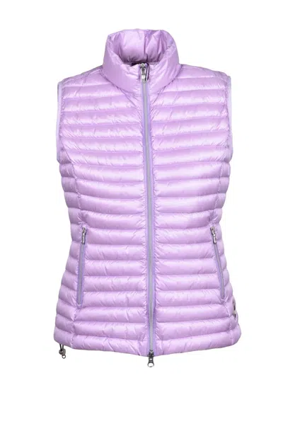 Colmar Originals Lightweight Down-filled Vest With Zip Closure In Purple