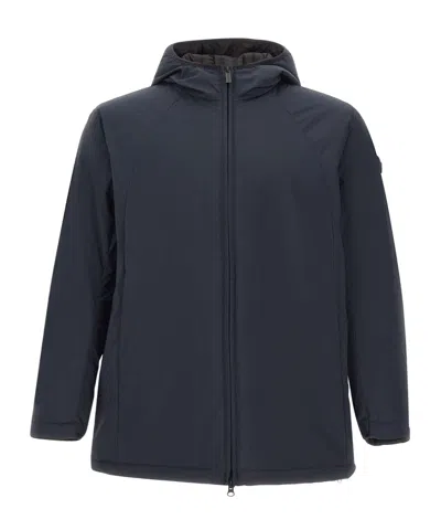 Colmar Originals Long-sleeve Hooded Padded Jacket In Blue