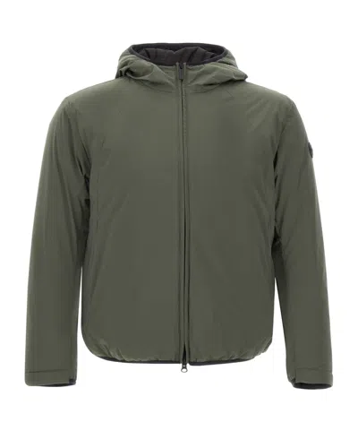 Colmar Originals Long-sleeve Hooded Padded Jacket In Green
