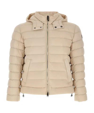 Colmar Originals Long-sleeved Quilted Down Jacket In Animal Print