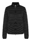 Colmar Originals Fitted Water-repellent Jacket With Horizontal Quilting In Black