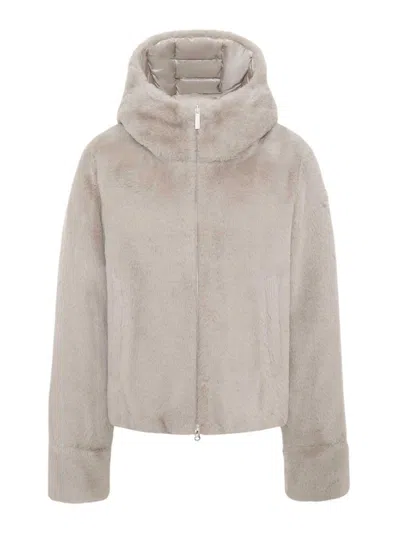 Colmar Originals Padded Coat In Nude