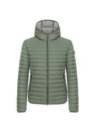 Colmar Originals Padded With Light Natural Down Jacket In Green