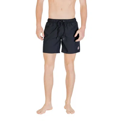 Colmar Originals Black Polyester Swim Short In Blue
