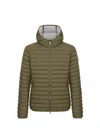 Colmar Originals Quilted Green Jacket With Water-repellent Treatment In Grey