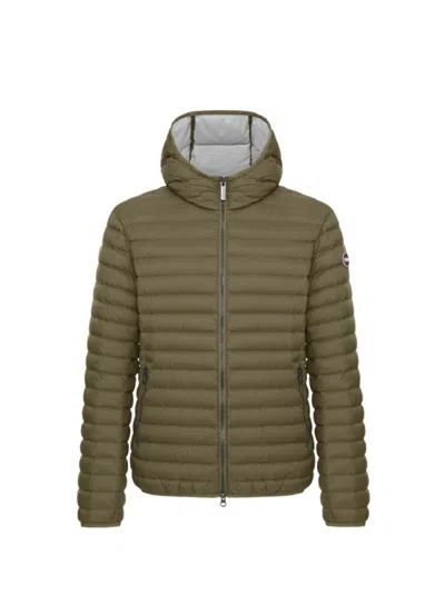 Colmar Originals Quilted Green Jacket With Water-repellent Treatment In Grey