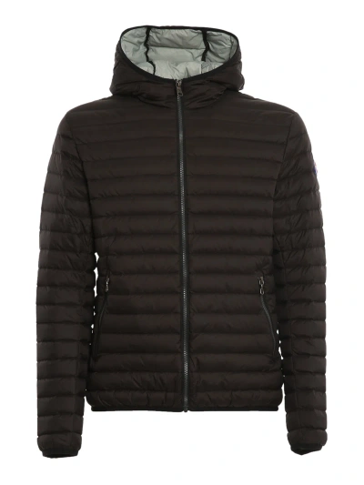 Colmar Originals Quilted Hooded Puffer Jacket In Black