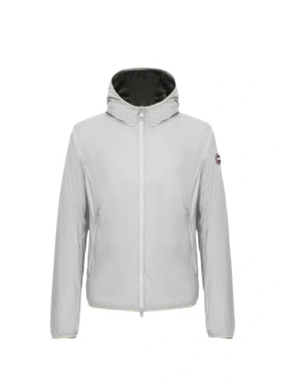 Colmar Originals Reversible Jacket With Fixed Hood In Grey