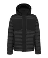 Colmar Originals Down Jacket With Detachable Hood In Black
