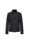 Colmar Originals Stand-up Collar Down Jacket With Water-repellent Finish In Black