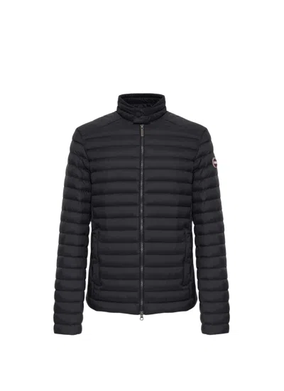 Colmar Originals Stand-up Collar Down Jacket With Water-repellent Finish In Black