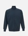 Colmar Ottoman-effect Zip-up Sweatshirt In Blue