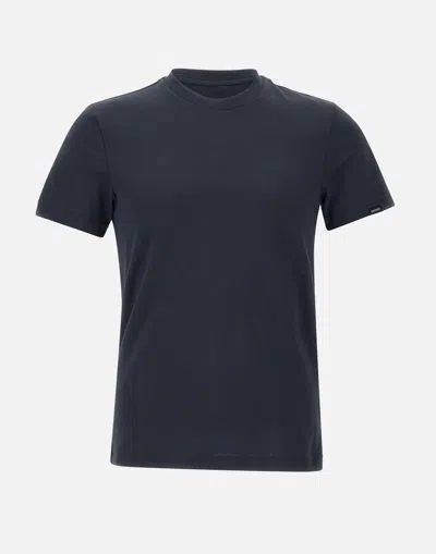 Colmar Originals Technicality Blue Cotton Blend T Shirt