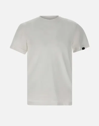 Colmar Originals Technicality White Cotton Blend T Shirt
