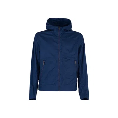 Colmar Originals Water-repellent Cotton Gabardine Jacket In Blue