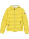 Colmar Originals Water-repellent Yellow Down Jacket With Fixed Hood