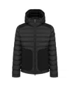 Colmar Originals Waterproof Black Down Jacket In Blue