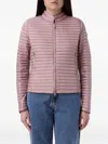 Colmar Packable Logo-patch Puffer Jacket In Purple
