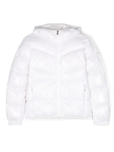 Colmar Kids' Padded Hooded Jacket In White
