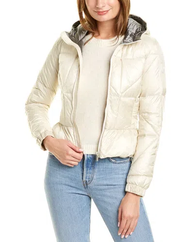 Colmar Padded Peplum Jacket In White
