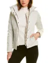 Colmar New Futurity Water Repellent Hooded Rain Jacket In Beige